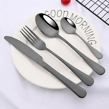 Stainless Steel Tableware Set
