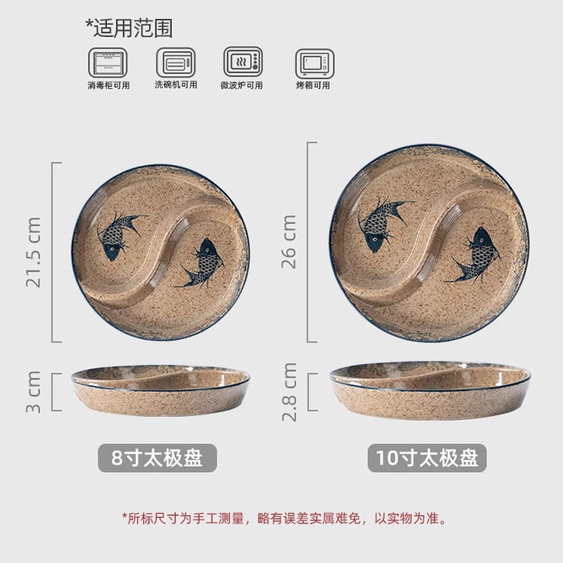 Round Ceramic Plate