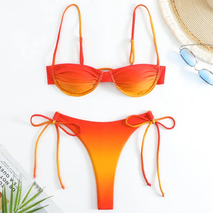 Ombré Underwire Bikini