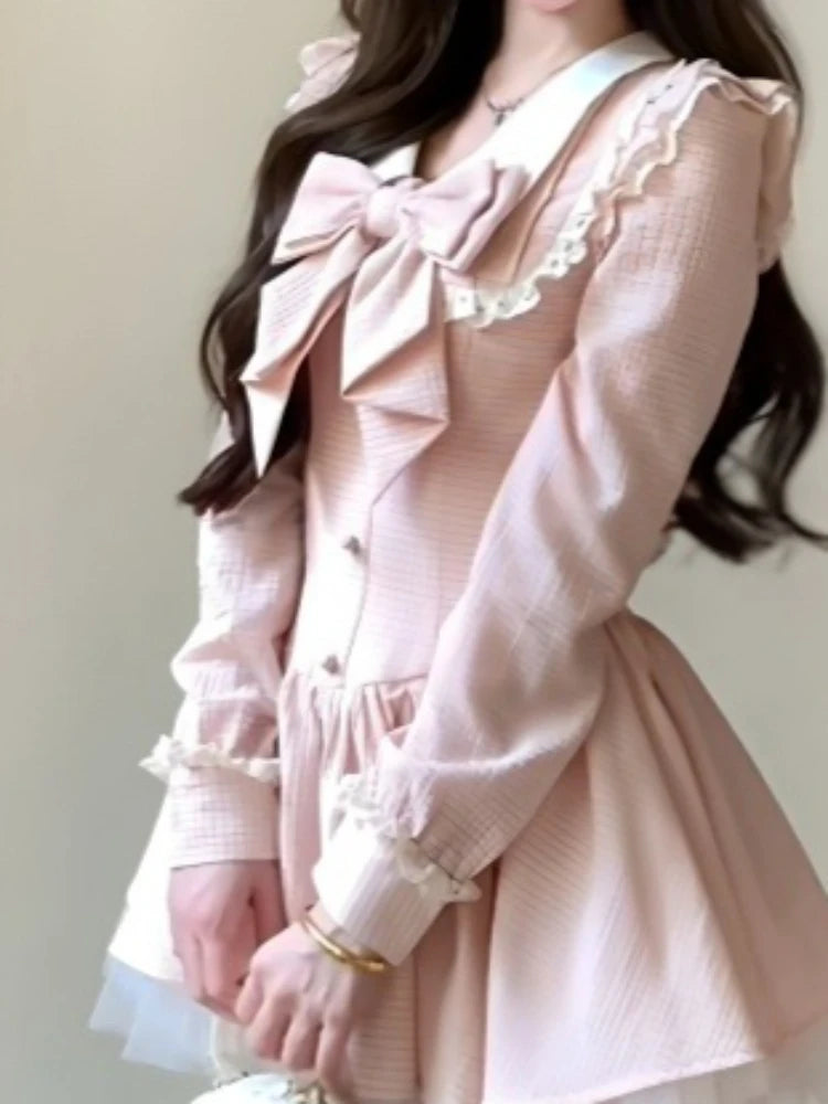 Lace Bow Dress