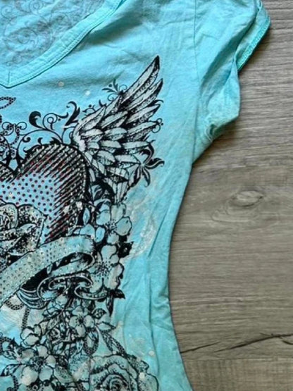 Diamond Printing Tee