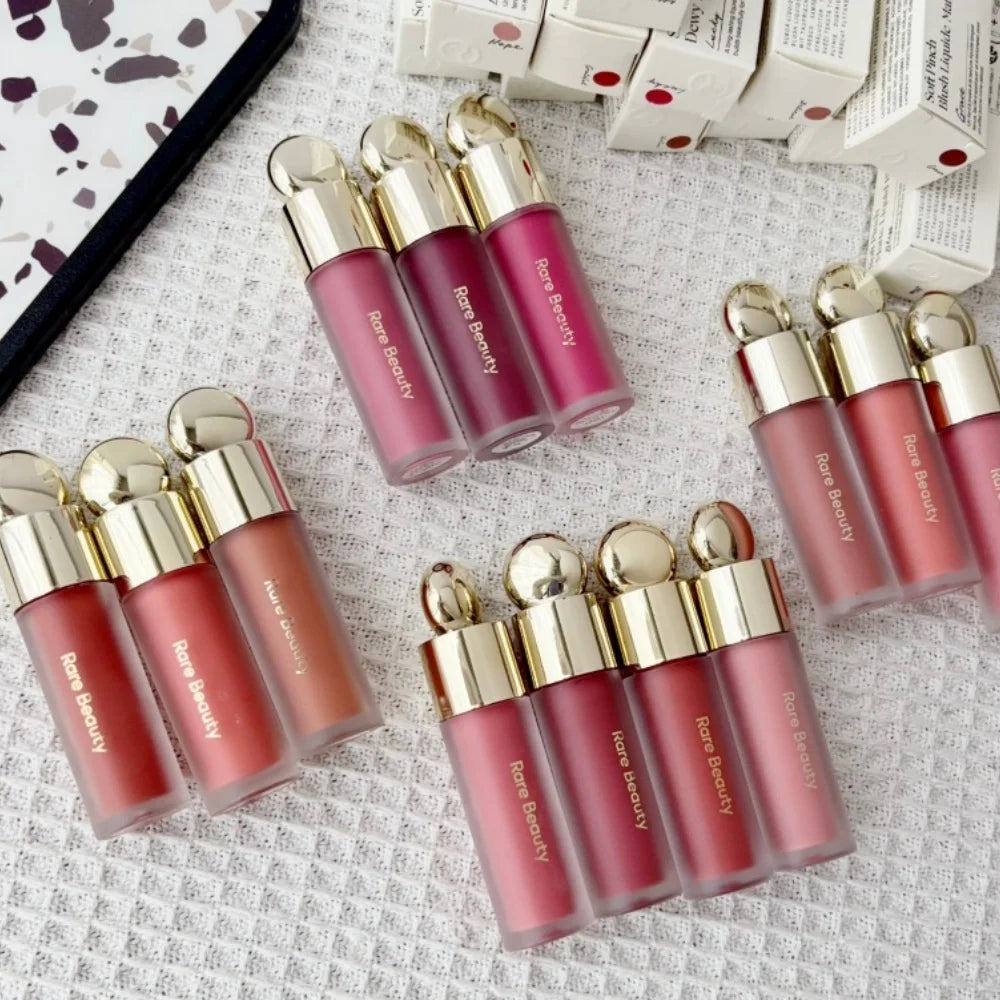 Rare Beauty Soft Pinch Liquid Blush Silky Lightweight Breathable Long Lasting Plump Makeup Hope Love Virtue Happy Wonder Worth