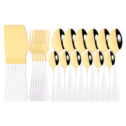 Stainless Steel Tableware Set