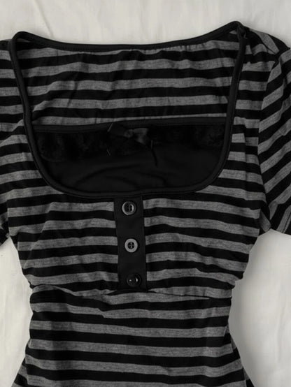 Stripe Graphic T-shirt