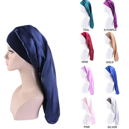Long Satin Bonnet