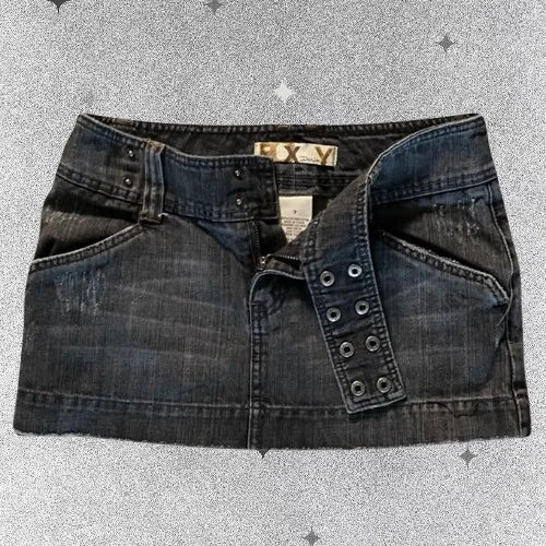Low Waist Mini Skirt