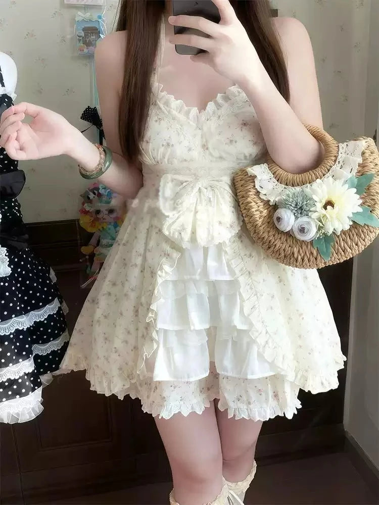 Conjunto de Vestido Casual y Minifalda