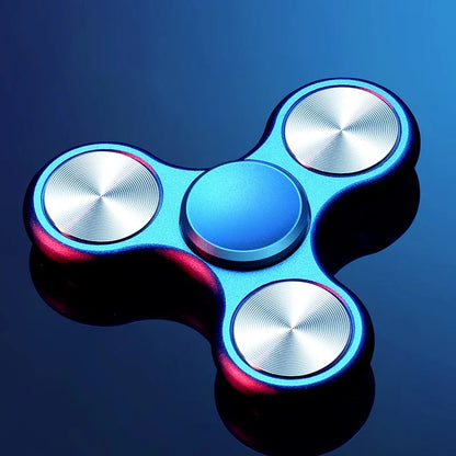 Aluminum Alloy Three-Leaf Fidget Spinner