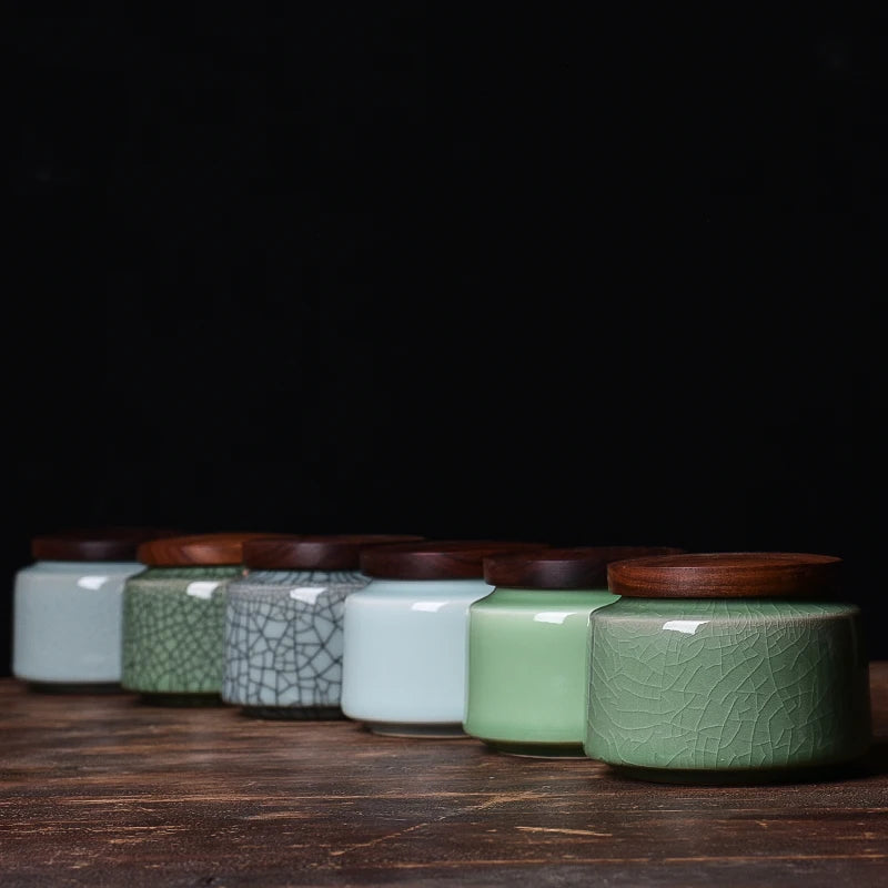 Exquisite Ceramic Tea Jar