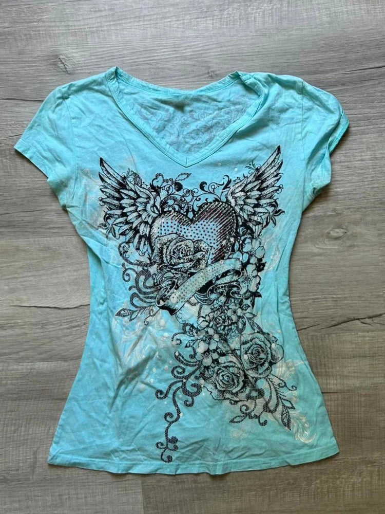 Diamond Printing Tee