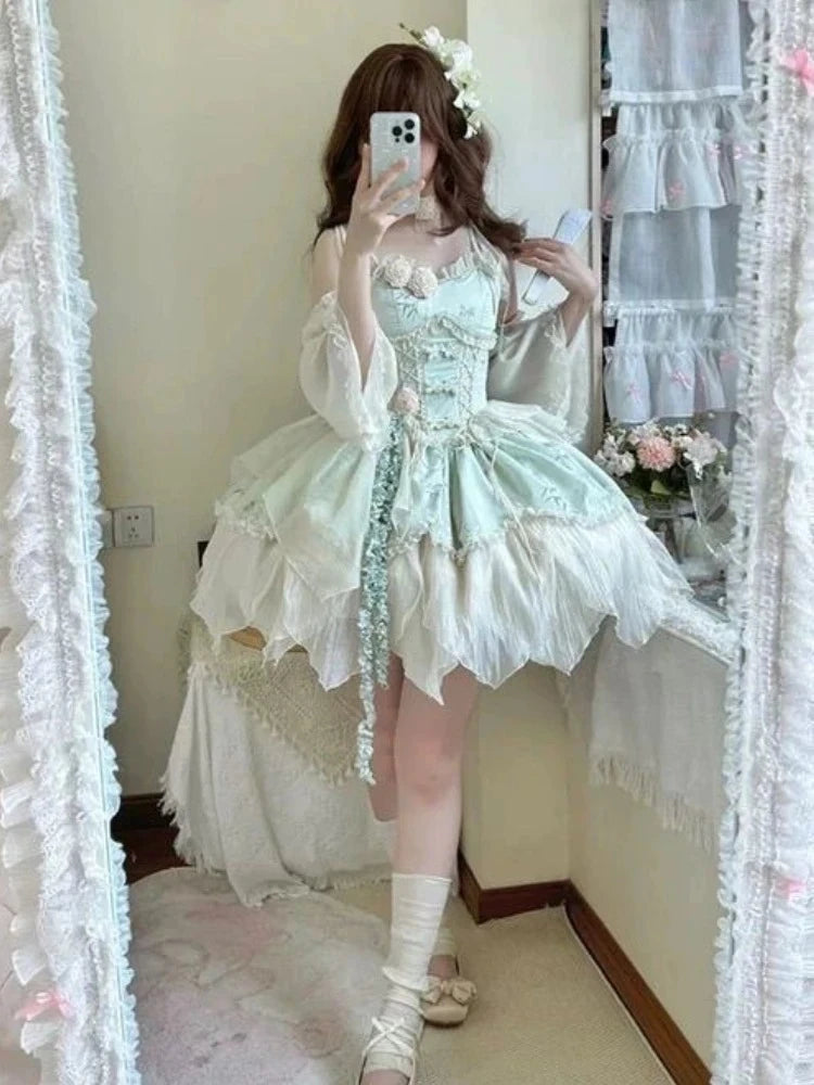 Short Sleeve Princess Dress