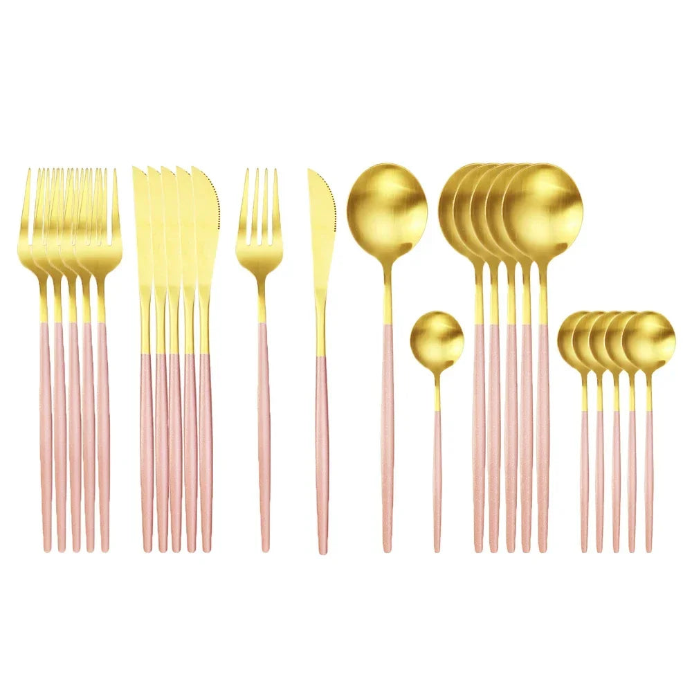Stainless Steel Dinnerware Set