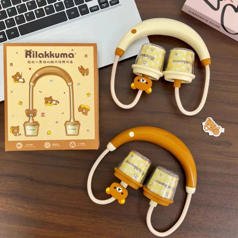 Portable Mini Handheld Neck Hanging Fan