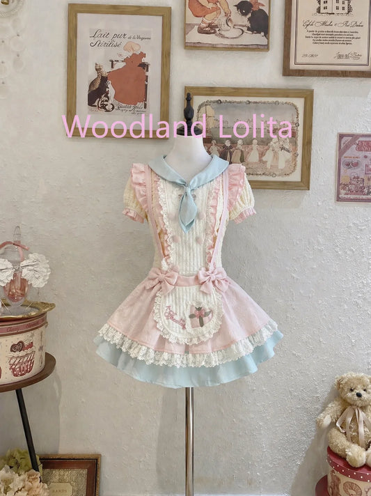 Conjunto casual dulce de dos piezas