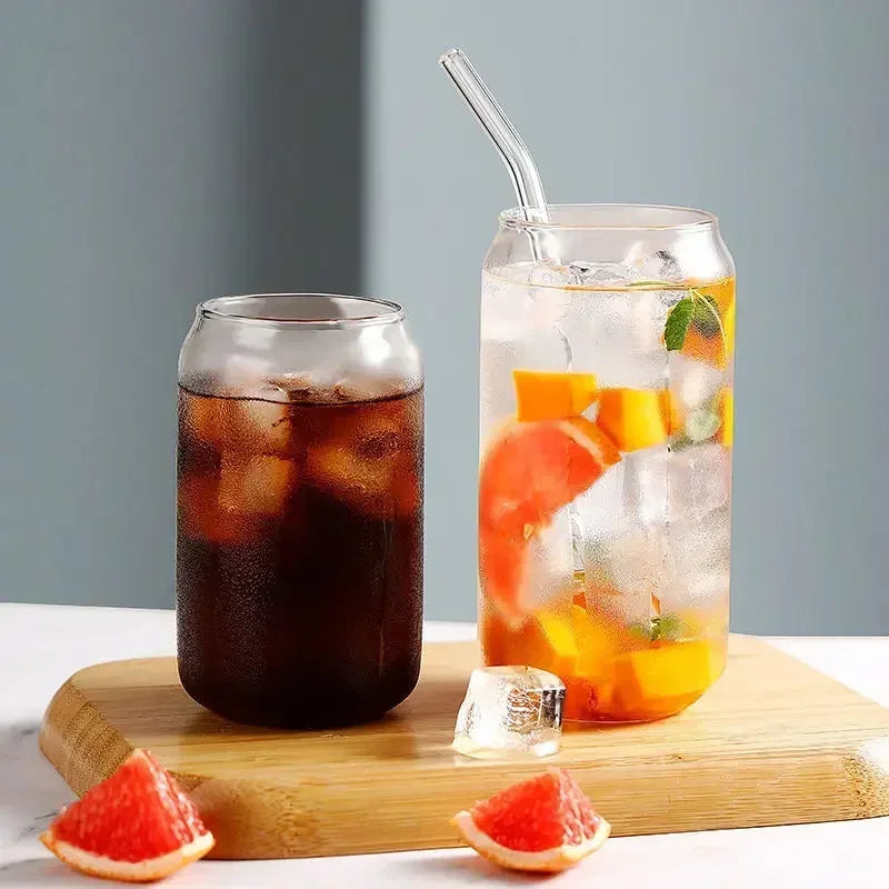 Glass Cup Reusable Straw