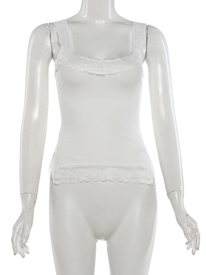 Lace Patchwork Camisole