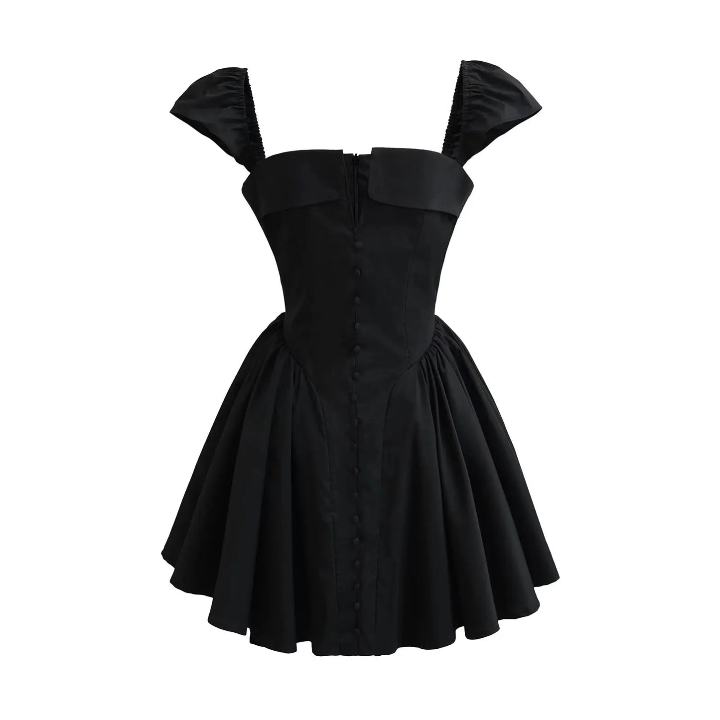 Fit And Flare Mini Dress
