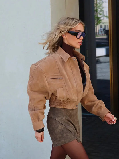 Solid Short Jacket