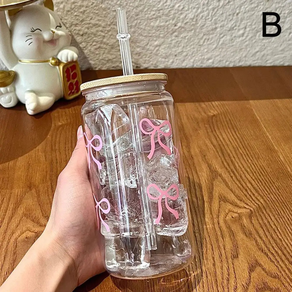 Bow Glass Cup