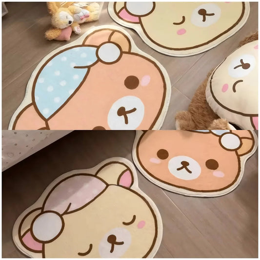 Alfombra de oso de dibujos animados