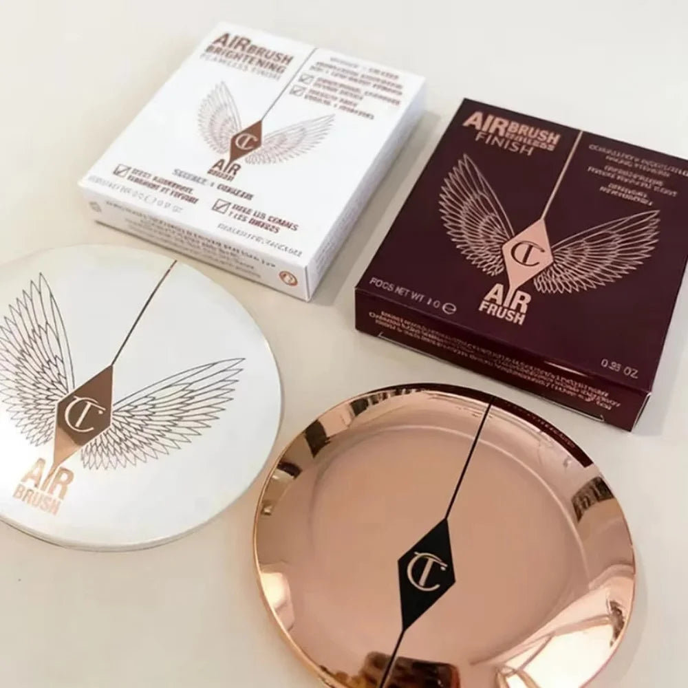 Charlotte Tilbury Set Pressed Powder Oil Control Matte High Gloss Face Repair Honey Powder Celebrity Same Brand Makeup Products