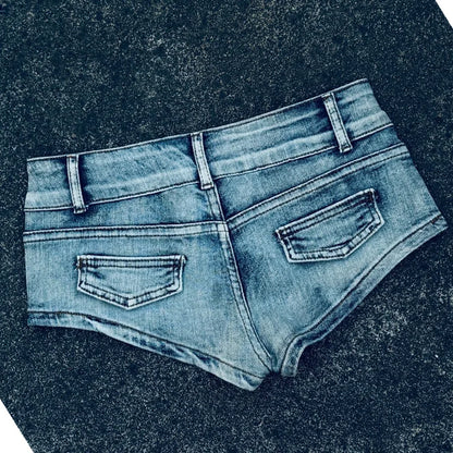 Rivet Denim Shorts