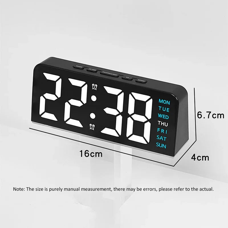 7'' LED Digital Alarm Clock