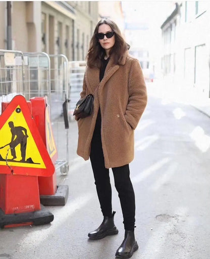 Short Teddy Bear Coat