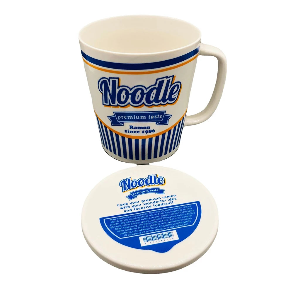 Cup Noodle-shaped Mug with Lid