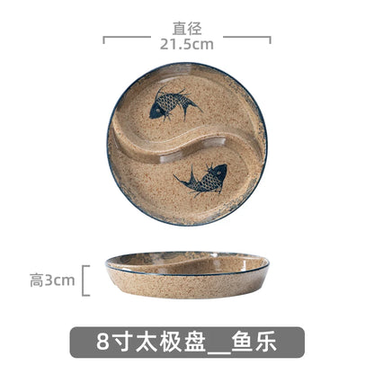 Round Ceramic Plate