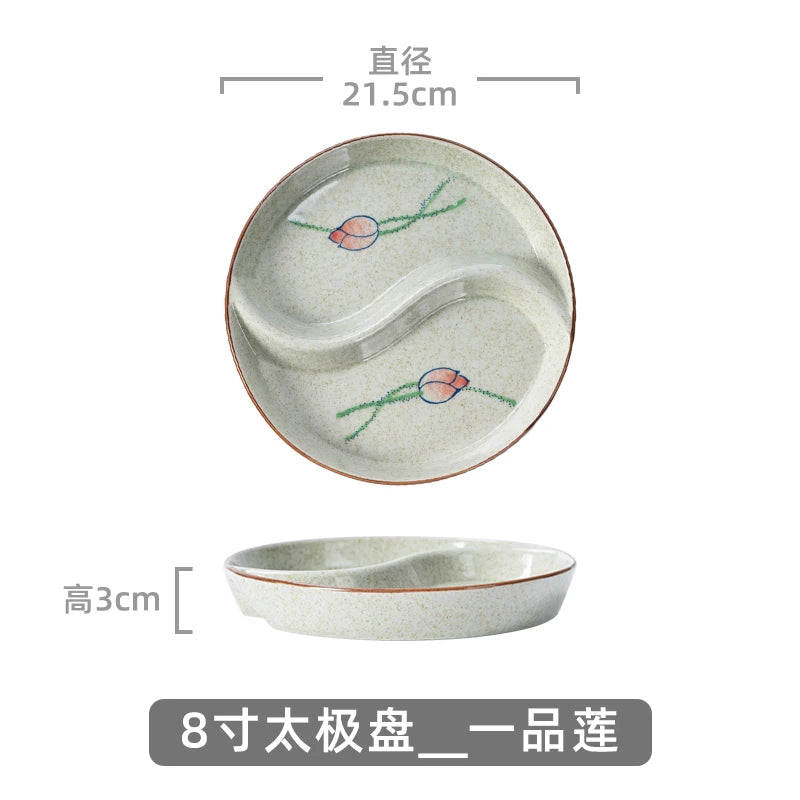 Round Ceramic Plate