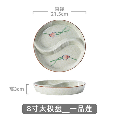 Round Ceramic Plate