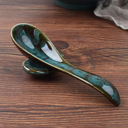 Ceramic Soup Spoon