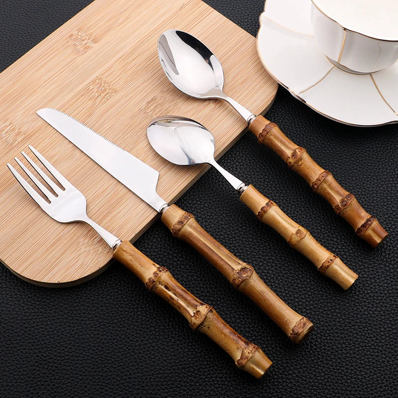 Gold Cutlery Set