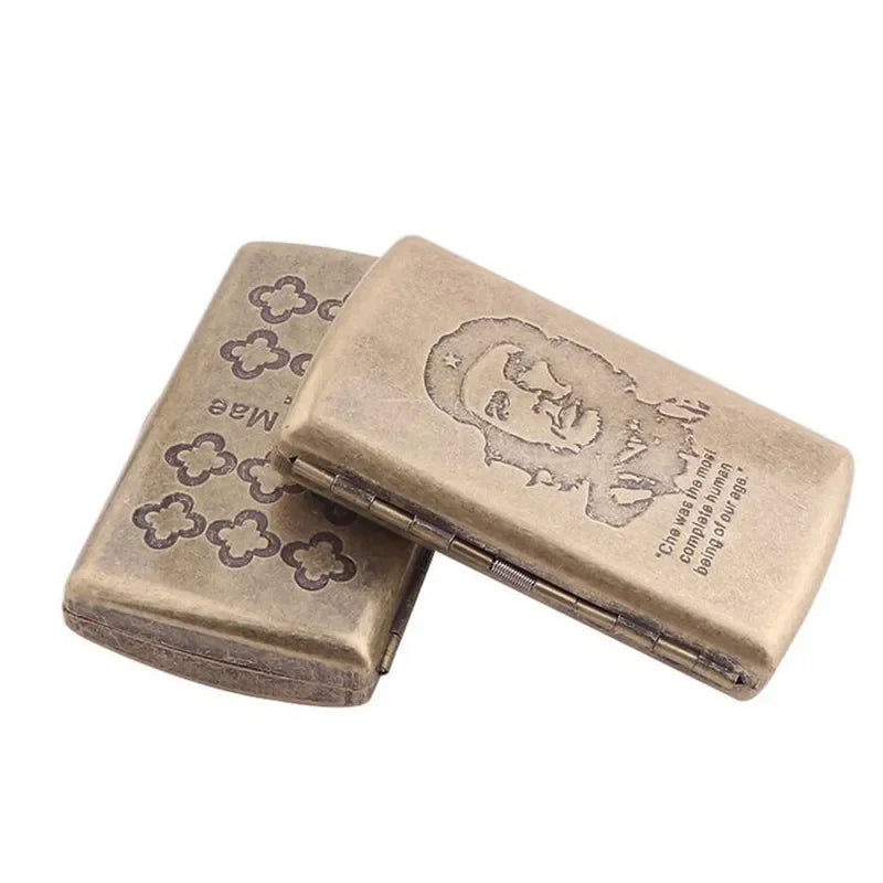 Cigarette Case Smoking with Two Clip