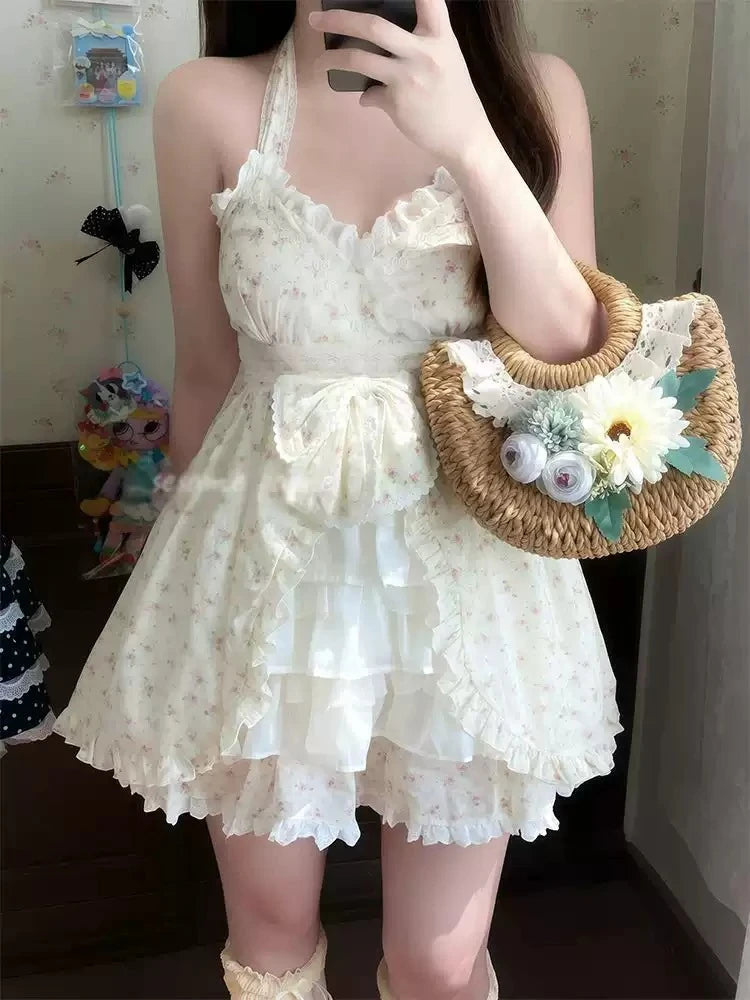 Conjunto de Vestido Casual y Minifalda