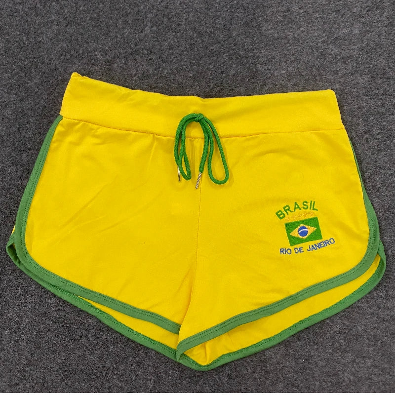 Conjunto bordado Letras brasileñas