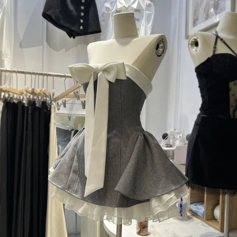 Bow Mini Dress