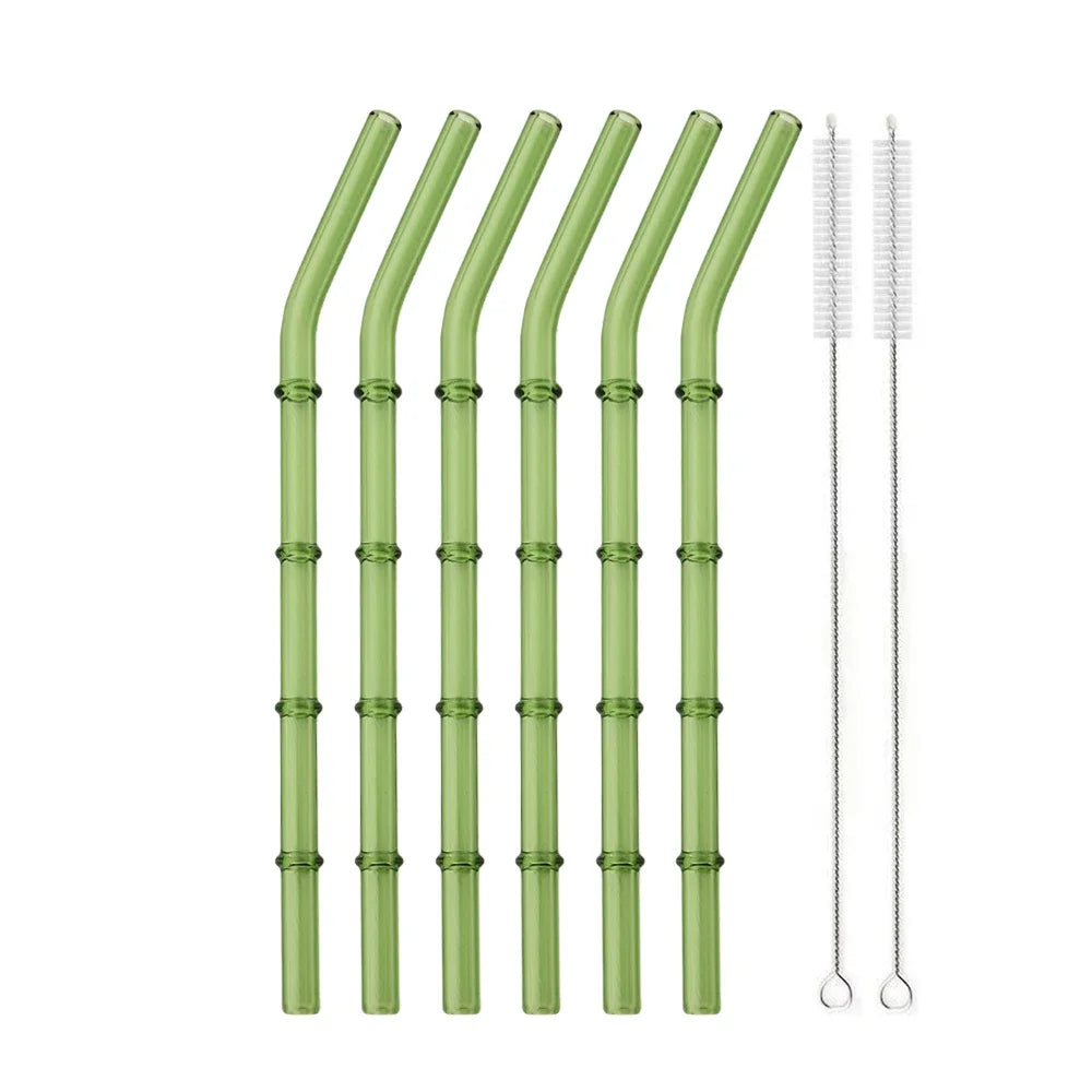 Bamboo Drinking Glass Straws
