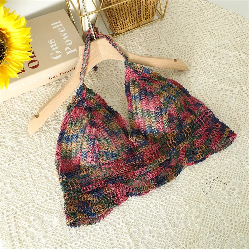 Top de tirantes finos HollowTassel