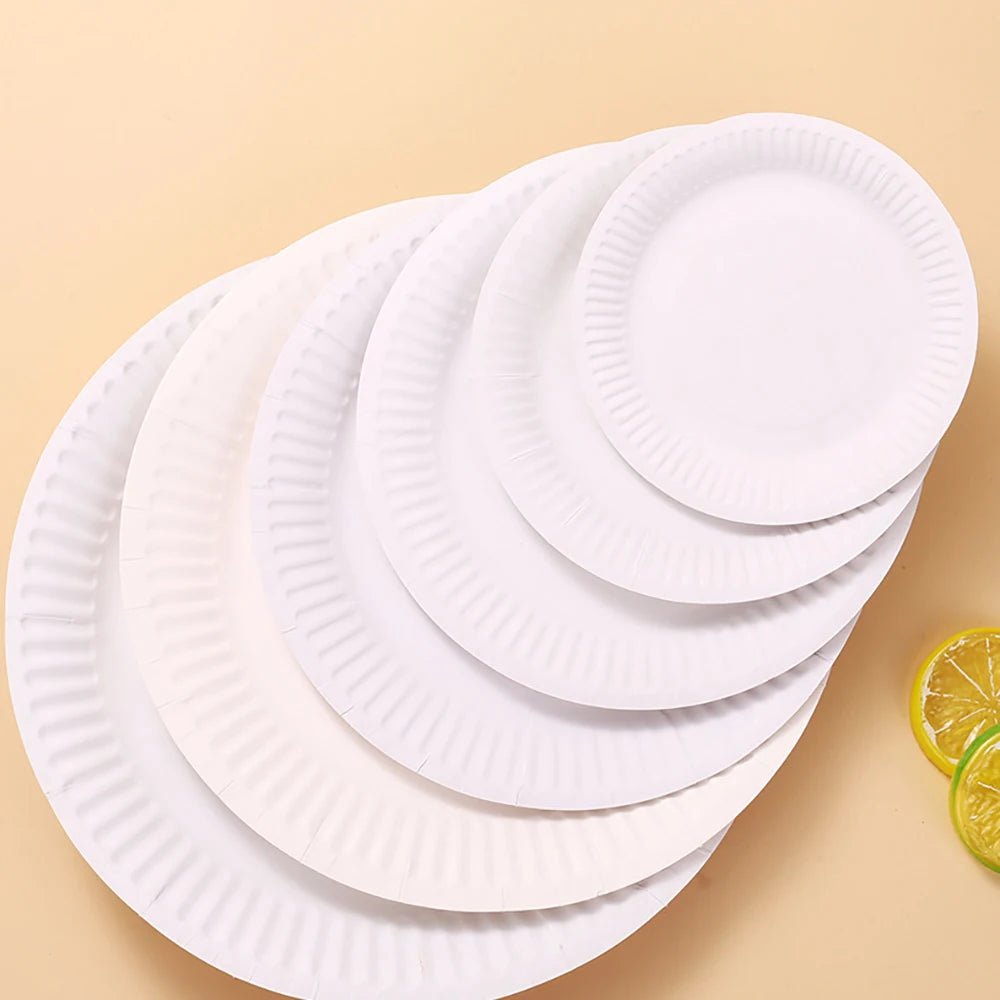 Disposable Paper Plates