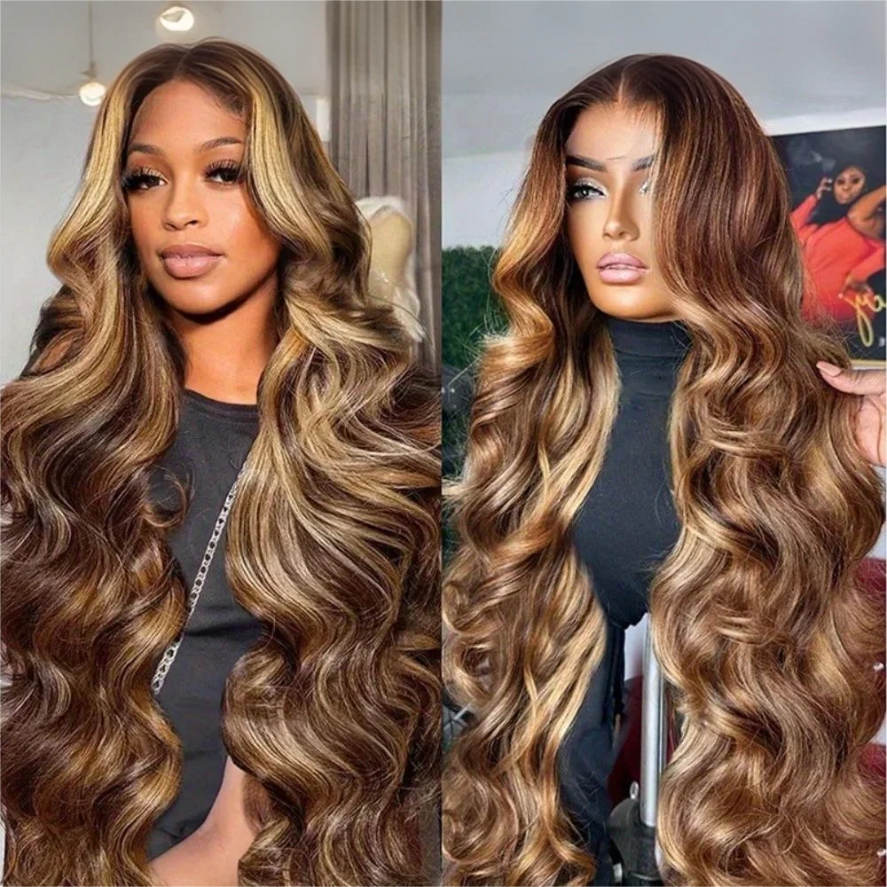 Honey Blonde Ombre Lace Front Wig