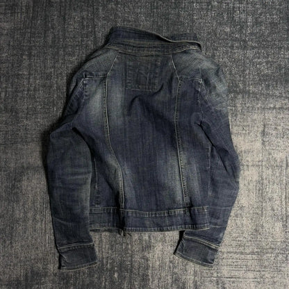 Washed Denim Coat