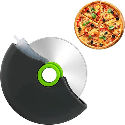 Pizza Cutter Wheel with Protective Blade Cover