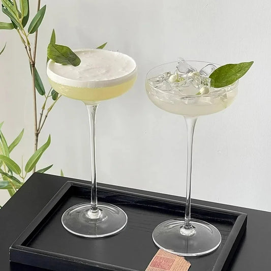 Transparent Martini Glass