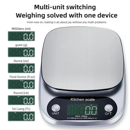 10kg High-Precision Kitchen Scale