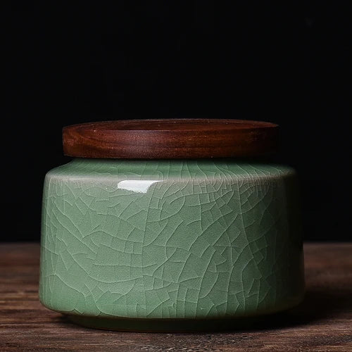 Exquisite Ceramic Tea Jar