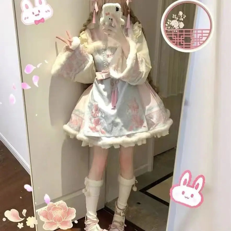 Sweet Bow Mini Dress