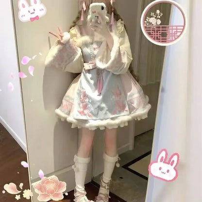 Sweet Bow Mini Dress
