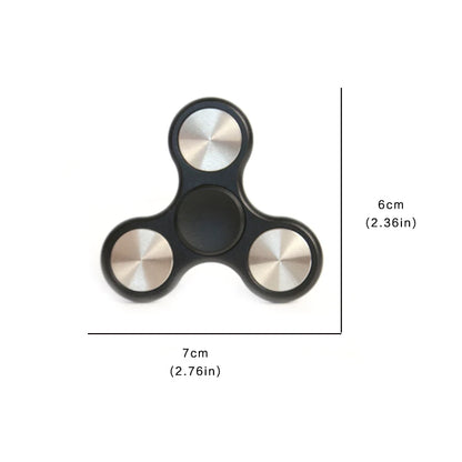 Aluminum Alloy Three-Leaf Fidget Spinner